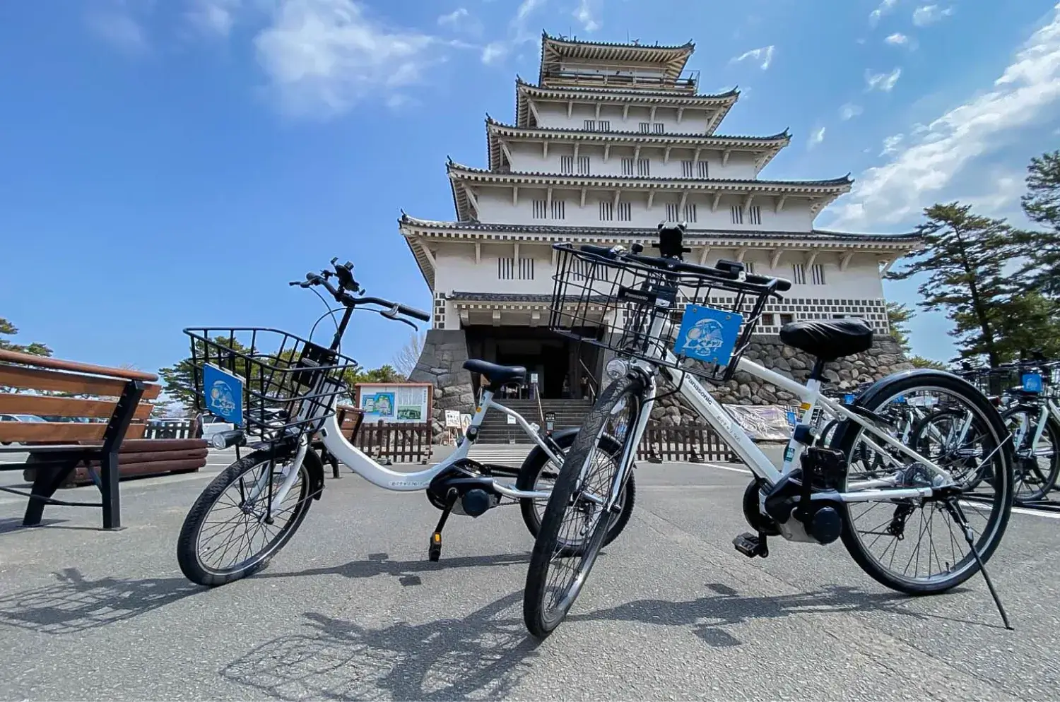 めぐチャリ（電動レンタサイクル）割引 通常価格1,100円 ⇒ 割引後価格800円